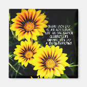 Begin elke dag als avontuurmagneet magneet (Voorkant)