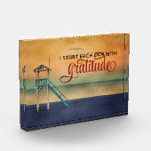 Begin elke dag met dankbaarheid fotoblokken (Links)