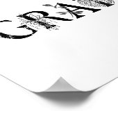 Begin elke dag met dankbaarheid Lotus moon spiritu Poster (Hoek)