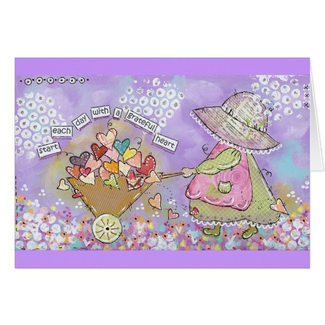 Begin elke dag met een dankbaar hart! (Voorkant Horizontaal)