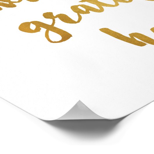 Begin elke dag met een dankbaar hart - Art Print (Hoek)