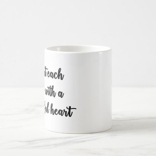 Begin elke dag met een dankbaar hart Mok (Center)