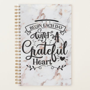 Begin elke dag met een fantastisch hart planner