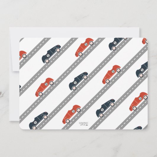 Begin elke dag met een foto van uw motorvoertuig o kaart (Achterkant)