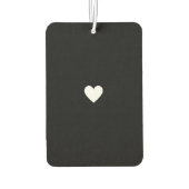 Begin elke dag met een Grateful Heart Black Minima Luchtverfrisser (Achterkant)