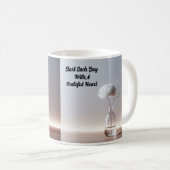 Begin elke dag met een Grateful Heart / Coffee-Mok Koffiemok (Voorkant rechts)