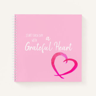 Begin elke dag met een Grateful Heart Notitieboek
