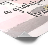 BEGIN ELKE DAG MET EEN GRATIS HARTJE POSTER (Hoek)