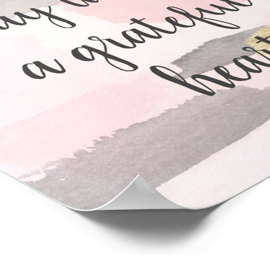 BEGIN ELKE DAG MET EEN GRATIS HARTJE POSTER (Hoek)