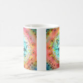 Begin elke dag met een vriendelijk hart koffiemok (Center)