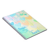 Begin elke dag met Grateful Heart Colourful Quote Notitieboek (Rechterzijde)