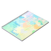Begin elke dag met Grateful Heart Colourful Quote Notitieboek (Linkerzijde)