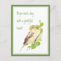 Begin elke dag met Grateful Resrow van het Harteli