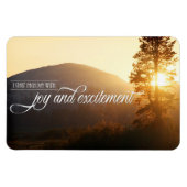 Begin elke dag met plezier magneet (Horizontaal)