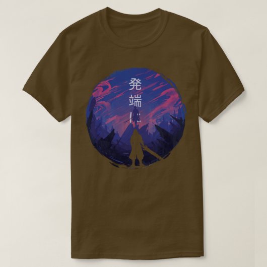Begin en eindeDMC5Devil kan huilen V T-shirt (Design voorkant)