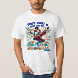 Begin geen ruzie met mij t-shirt