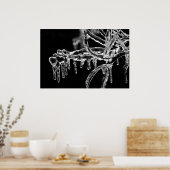 begin ijskoude winter poster (Keuken)