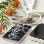 begin ijskoude winter sleutelhanger (Voorkant Rechts)