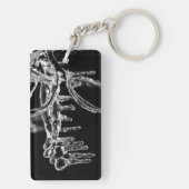 begin ijskoude winter sleutelhanger (achterkant)