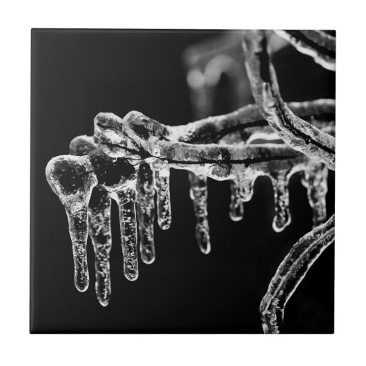 begin ijskoude winter tegeltje (Voorkant)