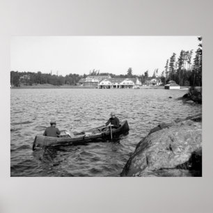 Begin jaren 1900 brengt u de Venison thuis Poster