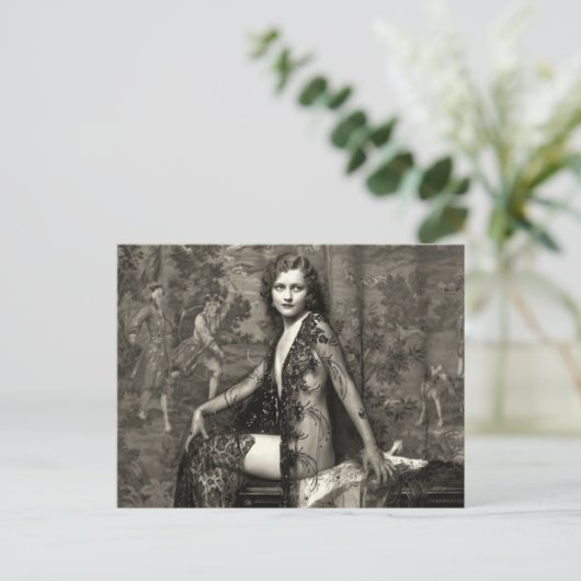 Begin jaren 1900 Frans briefkaart (Staand voorkant)