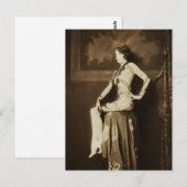 Begin jaren 1900 Frans Briefkaart (Voorkant / Achterkant)