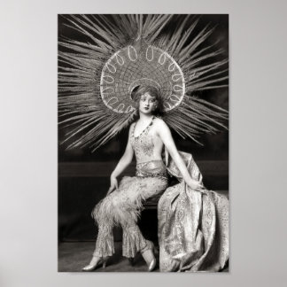 Begin jaren 1900 Frans briefkaart Poster