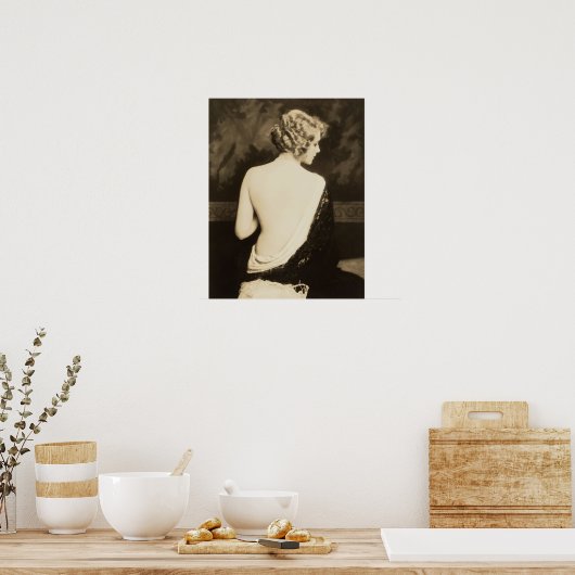 Begin jaren 1900 Frans Briefkaart Poster (Keuken)