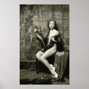 Begin jaren 1900 Frans briefkaart Poster