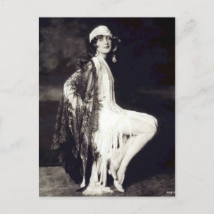 Begin jaren 1900 Franse schoonheid Briefkaart