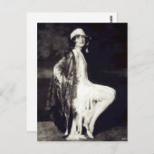 Begin jaren 1900 Franse schoonheid Briefkaart (Voorkant / Achterkant)