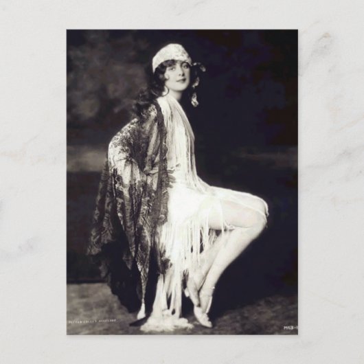 Begin jaren 1900 Franse schoonheid Briefkaart (Voorkant)