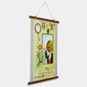 Begin jaren 1900  Halloween Groeten Hangend Wandkleed (Gebogen)