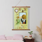 Begin jaren 1900  Halloween Groeten Hangend Wandkleed (Slaapkamer)