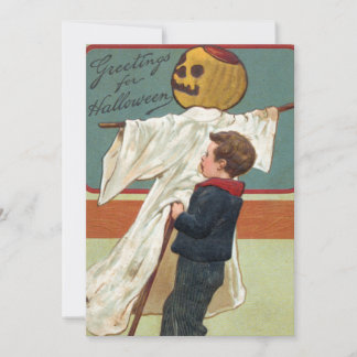 Begin jaren 1900  Halloween Groeten Kaart