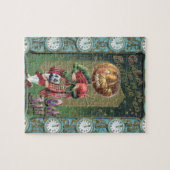 Begin jaren 1900  Halloween Groeten Legpuzzel (Horizontaal)