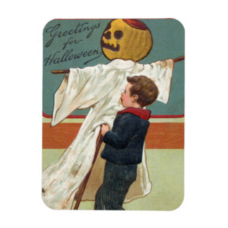 Begin jaren 1900  Halloween Groeten Magneet