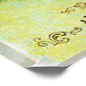 Begin jaren 1900 Halloween Groeten Perfect Poster (Hoek)