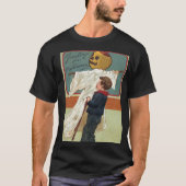 Begin jaren 1900  Halloween Groeten T-shirt (Voorkant)