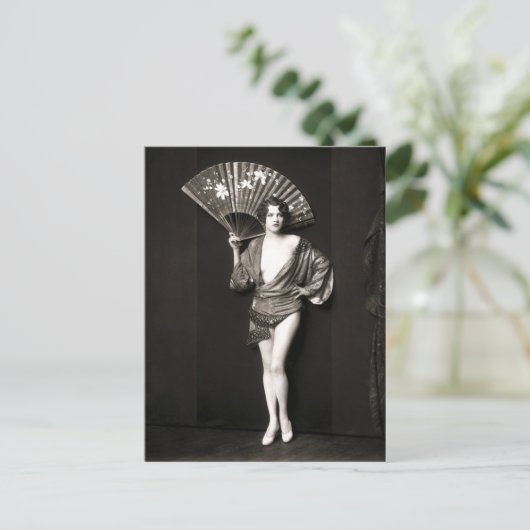 Begin jaren 1900 hebben Fransen zich aangemeld Briefkaart (Staand voorkant)