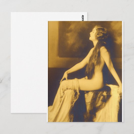 Begin jaren 1900 hebben Fransen zich aangemeld Briefkaart (Voorkant / Achterkant)