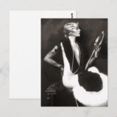 Begin jaren 1900 hebben Fransen zich aangemeld Briefkaart (Voorkant / Achterkant)