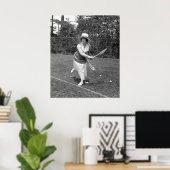 Begin jaren 1900 Mode Tennis Poster (Thuiskantoor)