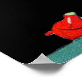 begin jaren 40: een prachtig meisje met een pin-up poster (Hoek)