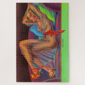 begin jaren '40: Prachtige pin-up girl Legpuzzel (Verticaal)
