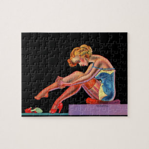 begin jaren 40 van de vorige eeuw legpuzzel