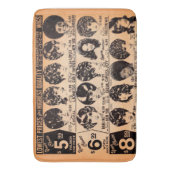 begin jaren zeventig wijk reclame badmat (Voorkant Verticaal)