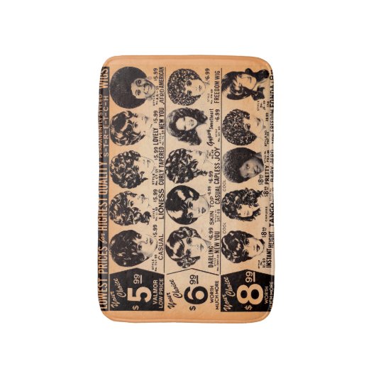 begin jaren zeventig wijk reclame badmat (Voorkant Verticaal)