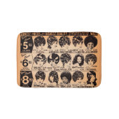 begin jaren zeventig wijk reclame badmat (Voorkant)